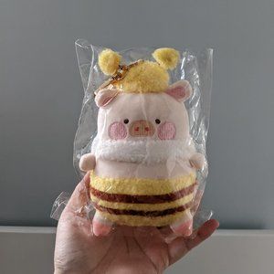 Lulu the Piggy Honeybee Keychain Plush